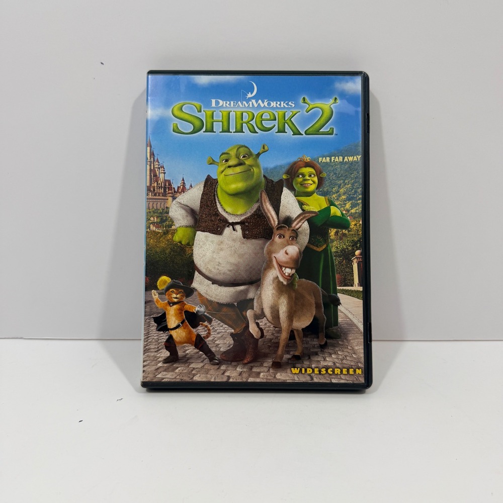 DreamWorks Shrek 2 DVD Movie Kids OS Multi Good Widescreen Far Far Away Idol